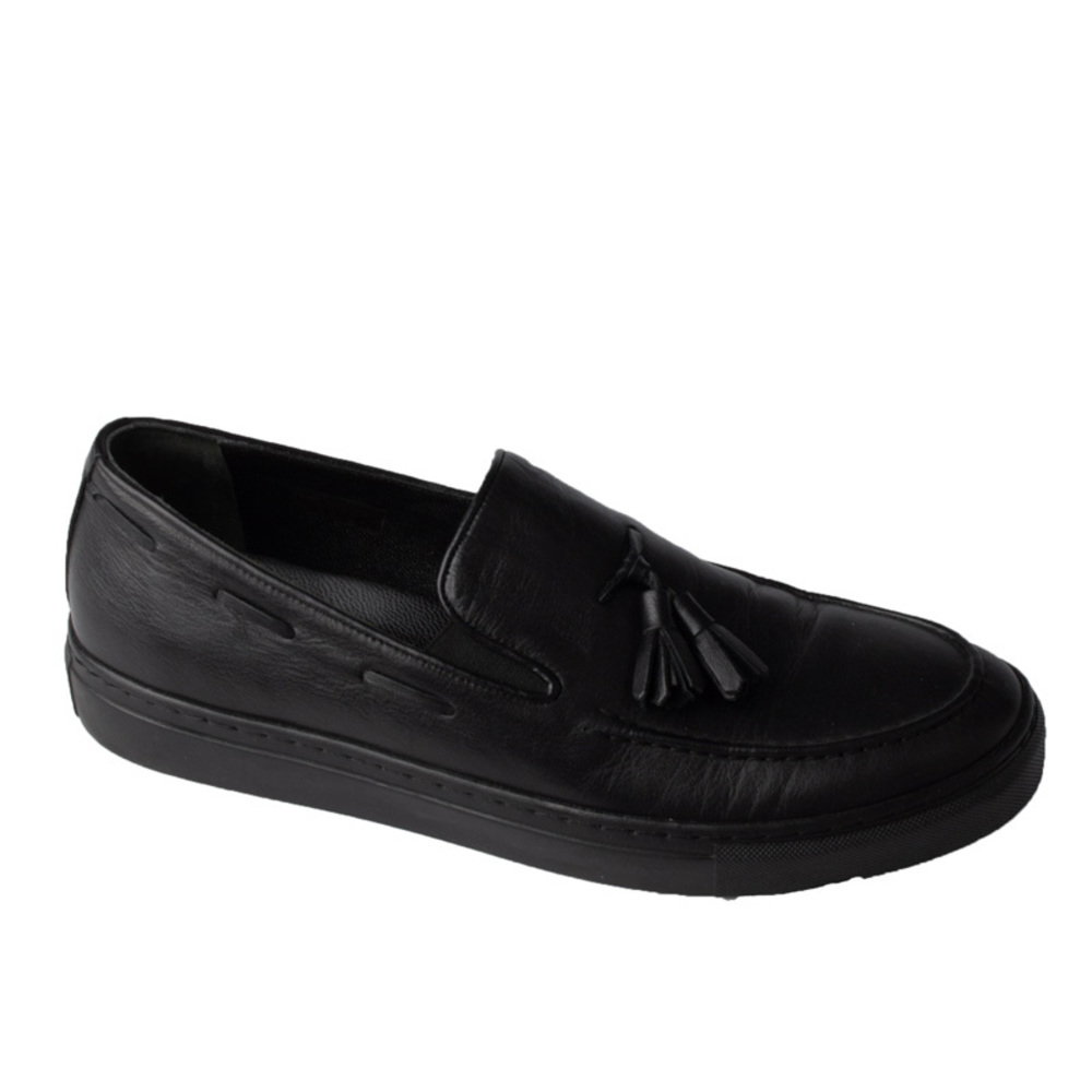 NETWORK BLACK LOAFERS | MENS SIZE 43